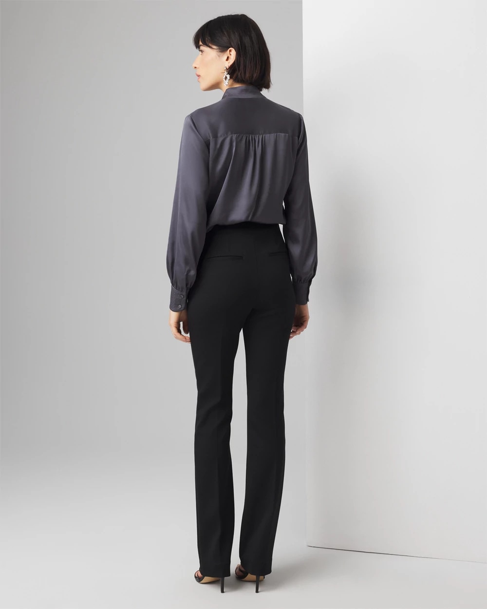 WHBM® Ines Slim Bootcut Luxe Stretch Pant