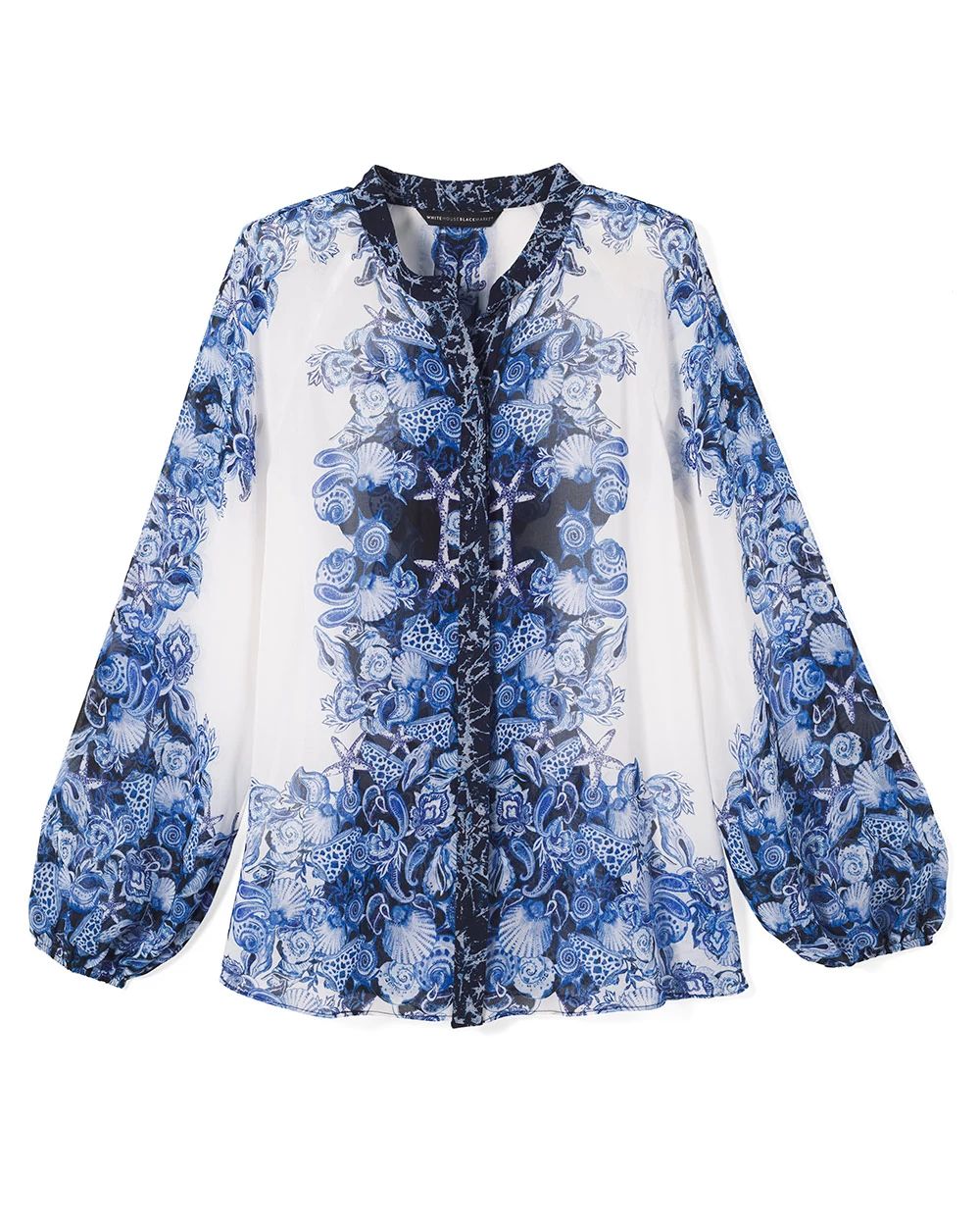 Long Sleeve Floral Soft Shirt