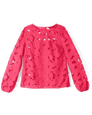 Embroidered Butterfly Blouse