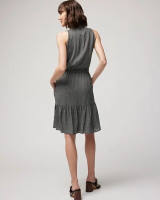 Drawstring Mini Dress