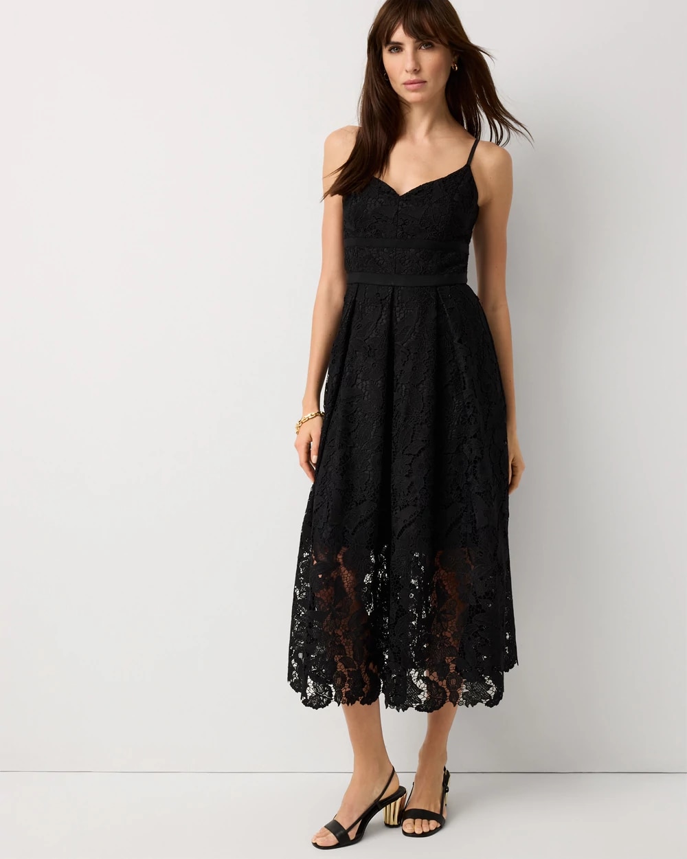 white house black market pink lace dress Gorgeous lace enhanced White House Black Market cocktail dress