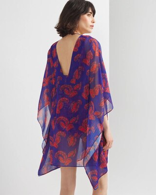 Printed Swim Cover-Up