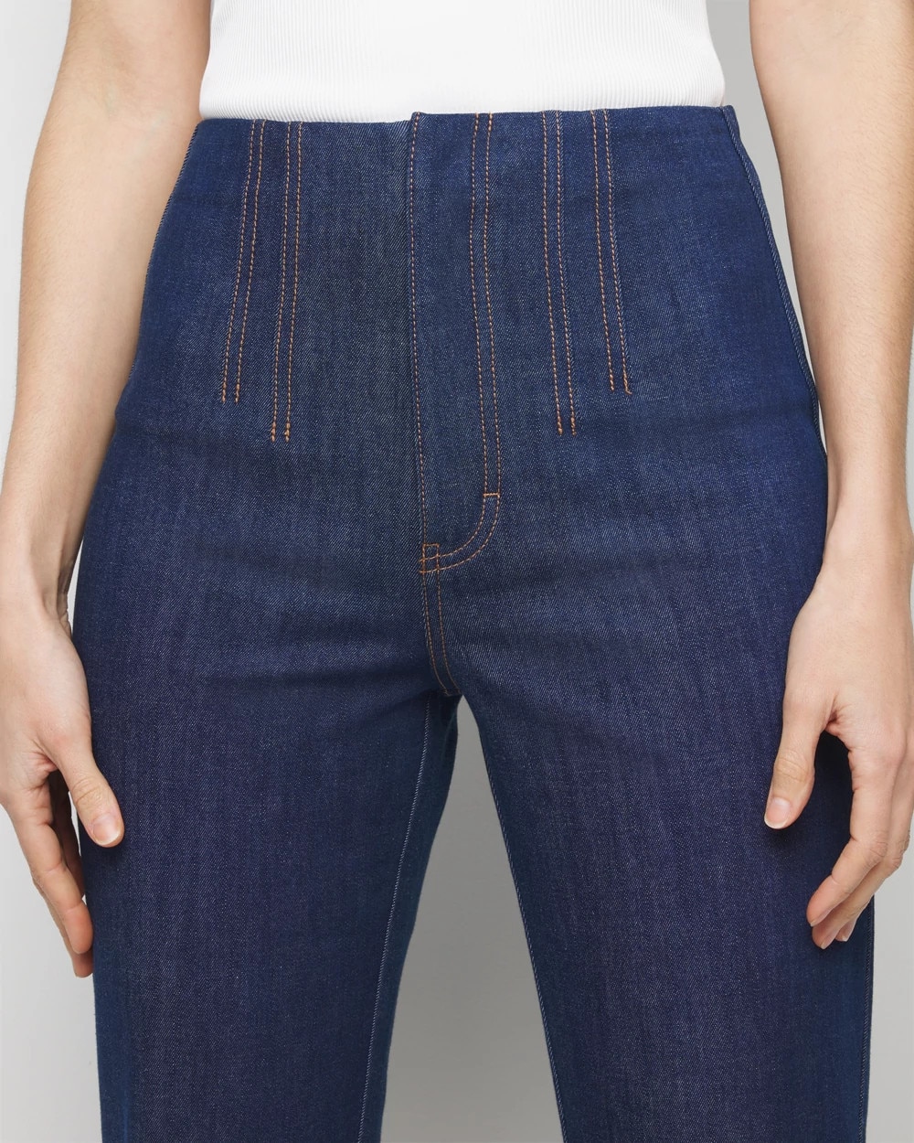 Extra High-Rise Sculpt Denim Trouser