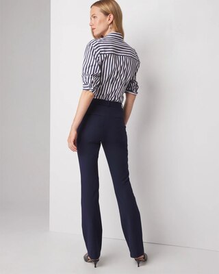 WHBM® Ines Slim Bootcut Comfort Stretch Pants click to view larger image.