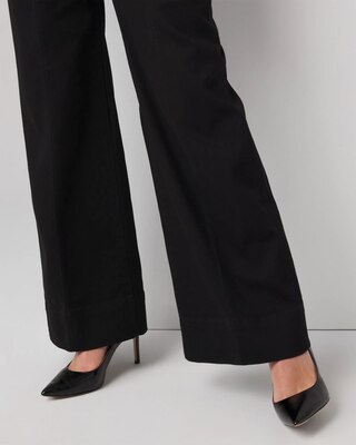 Extra High Rise Wide Leg Trouser Jeans click to view larger image.