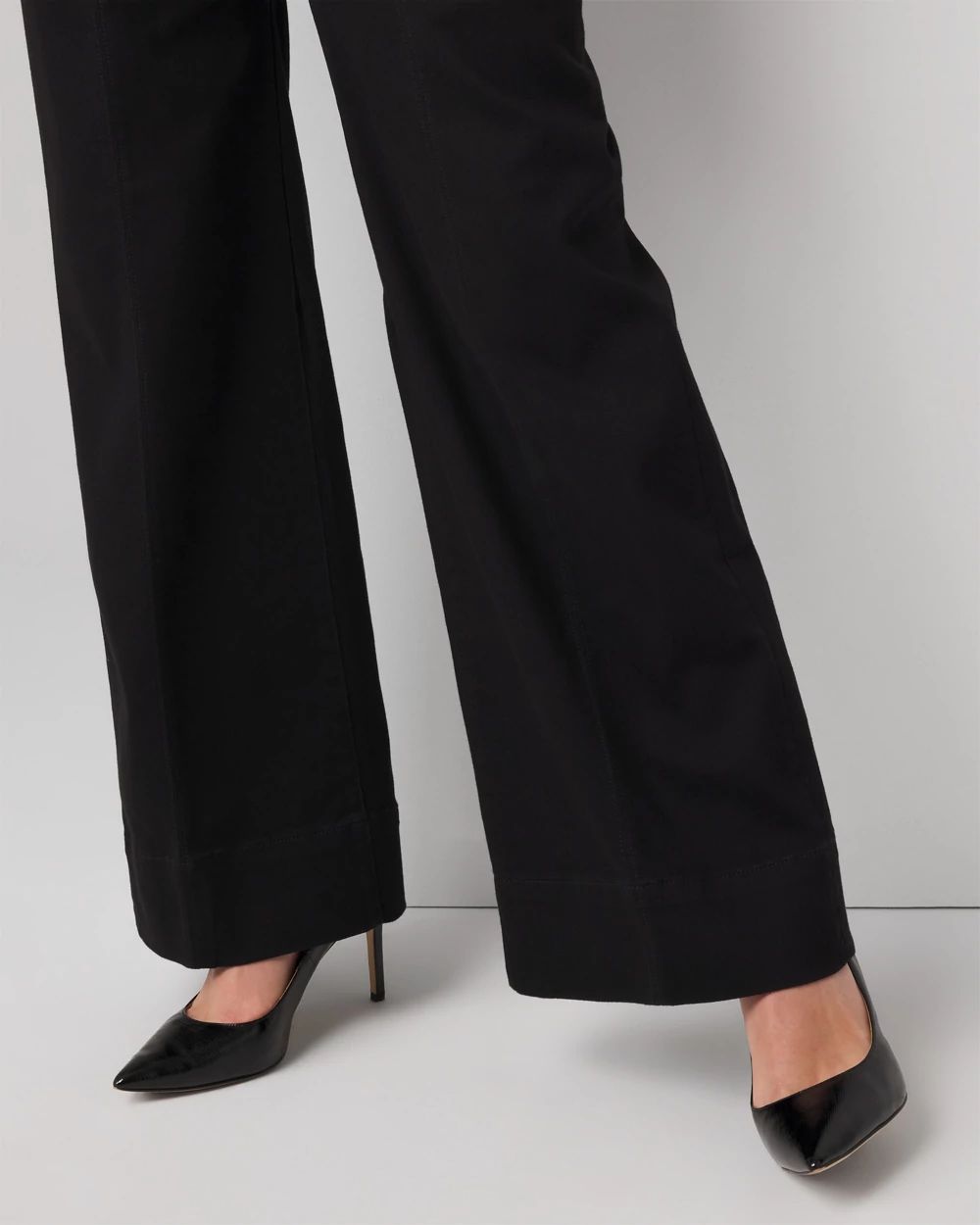 Curvy Extra High Rise Wide Leg Trousers
