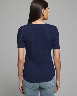 Outlet WHBM V-Neck Foundation Tee
