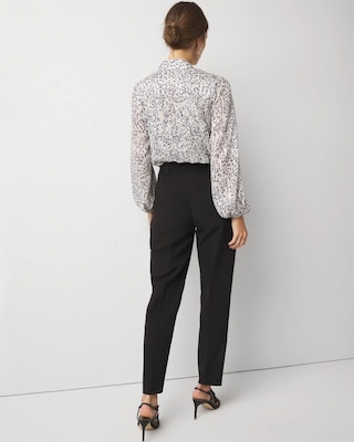 High-Rise Belted Tapered Ankle Pant click to view larger image.