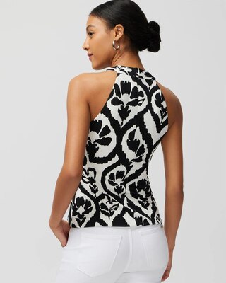 Cross-Front Matte Jersey Halter