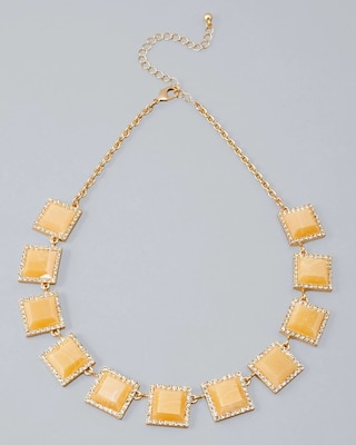 Square Station Necklace