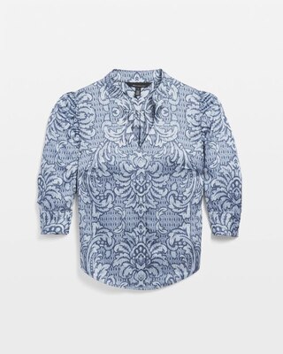 Ruched Sleeve Top