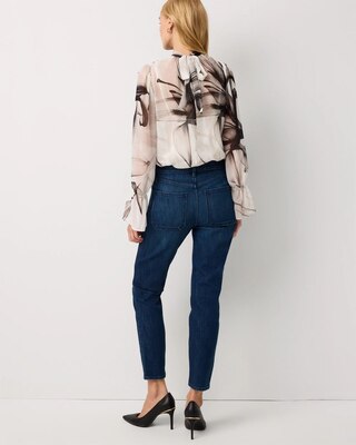 Patch Pocket High Rise Skinny Jean click to view larger image.