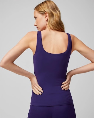 WHBM FORME™ All Ways Stretch Dual Neck Tank click to view larger image.