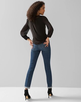 Matte Jersey + Lace Top