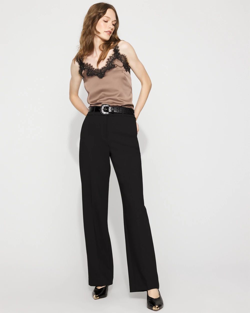 High-Rise Blake Slim Boot Pant