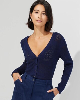 Outlet WHBM Pointelle Cardigan