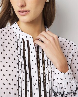 Swiss Dot Blouse click to view larger image.