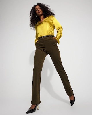 High-Rise Riley Corduroy Trouser click to view larger image.