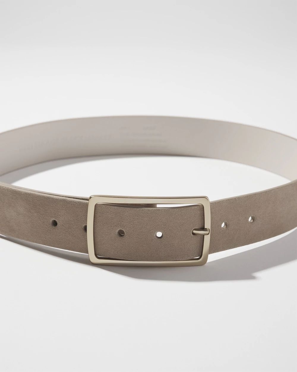 Suede Denim Belt click to view larger image.