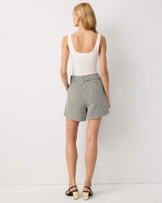 Houndstooth Tweed Short click to view larger image.