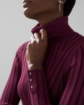 Long Sleeve Ribbed Turtleneck