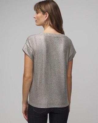 Short Sleeve Rib Power Tee
