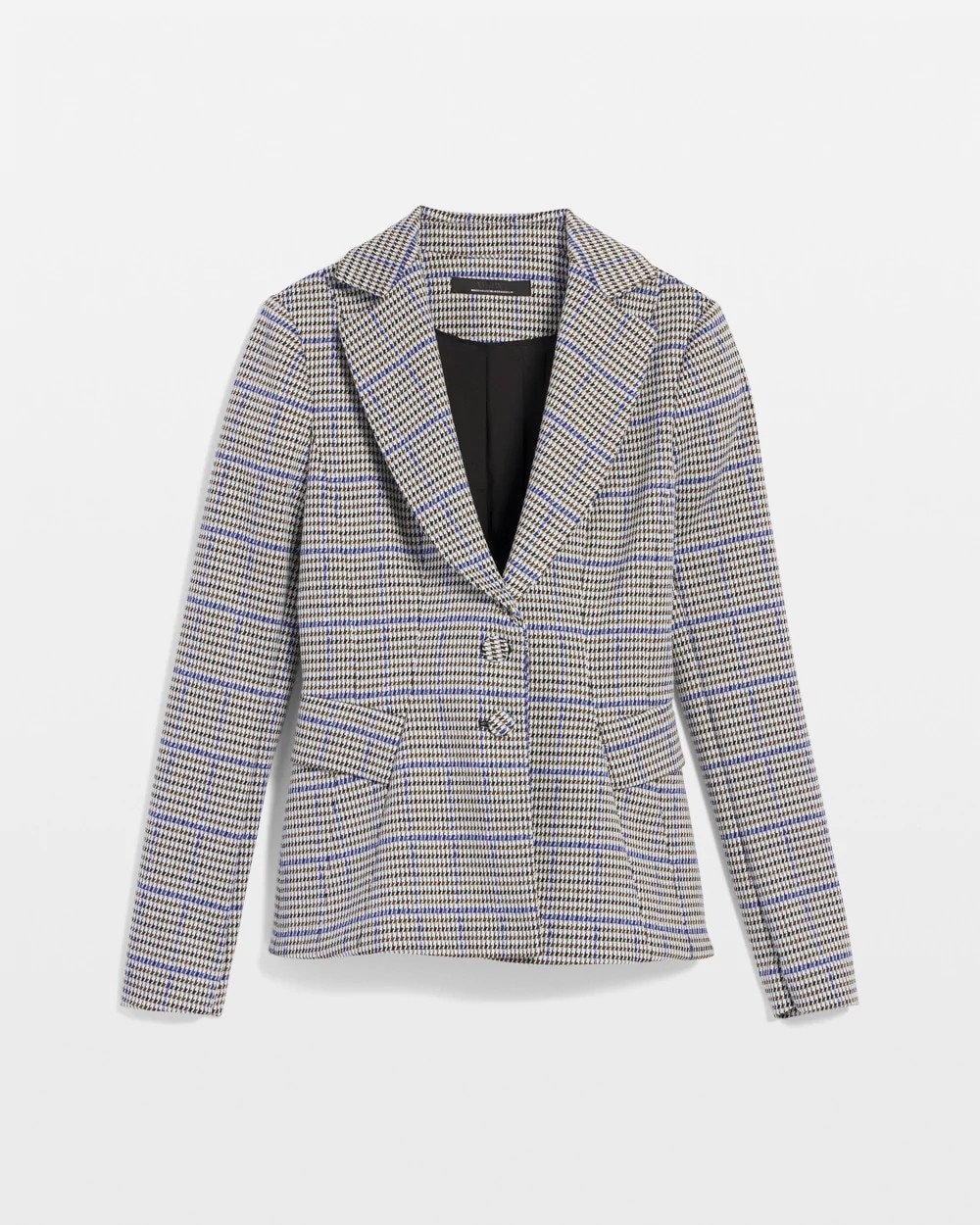 Houndstooth Knit Signature Blazer