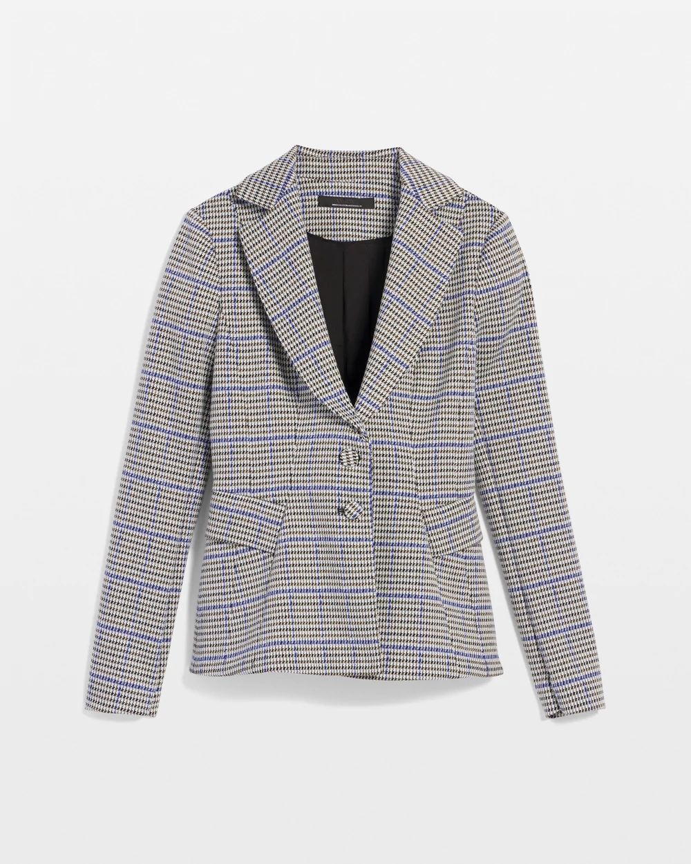Houndstooth Knit Signature Blazer