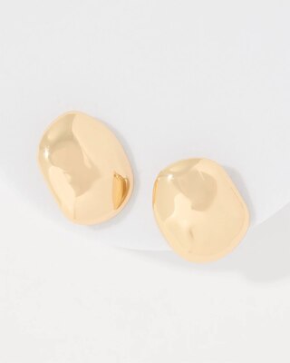 Sculptural Stud Earrings click to view larger image.