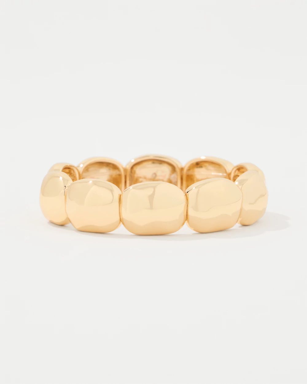 Sculptural Stretch Bracelet click to view larger image.