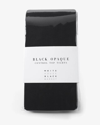 Control-Top Opaque Tights