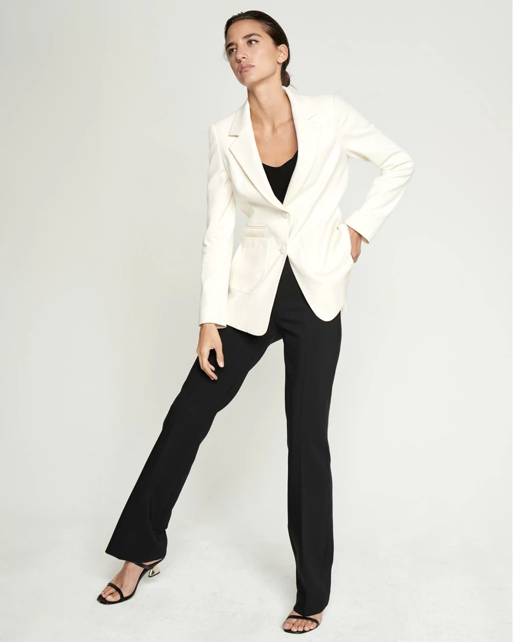 Petite High-Rise Blake Bootcut Pant