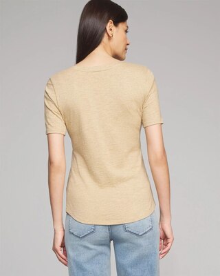 Outlet WHBM V-Neck Foundation Tee