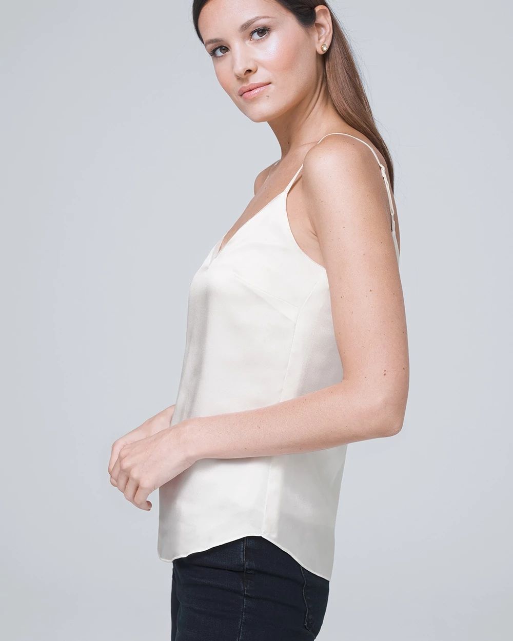 Floral Satin Camisole