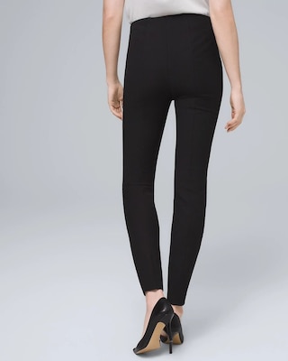 Comfort Stretch Flat-Front Skinny Ankle Pants click to view larger image.