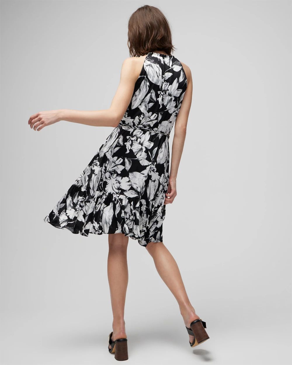Slinky Knit Halter Dress