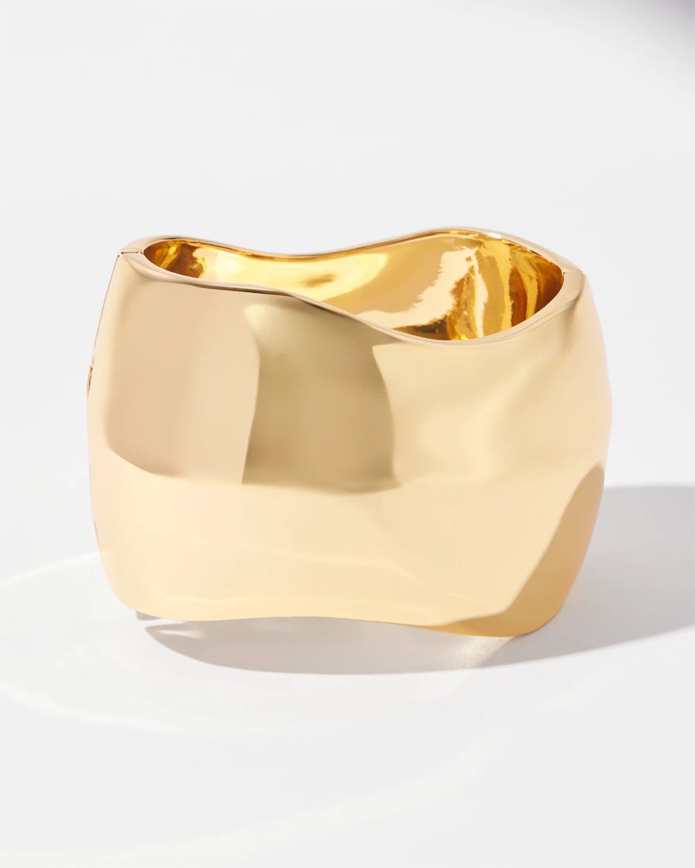 Sculptural Cuff Bracelet