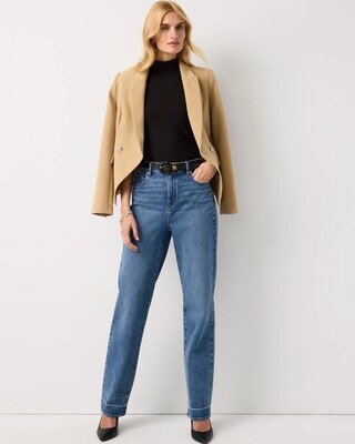 WHBM FORME™ All Ways Stretch Mock Neck Tank click to view larger image.