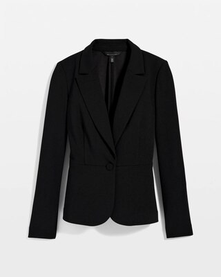 Knit Crepe Blazer click to view larger image.