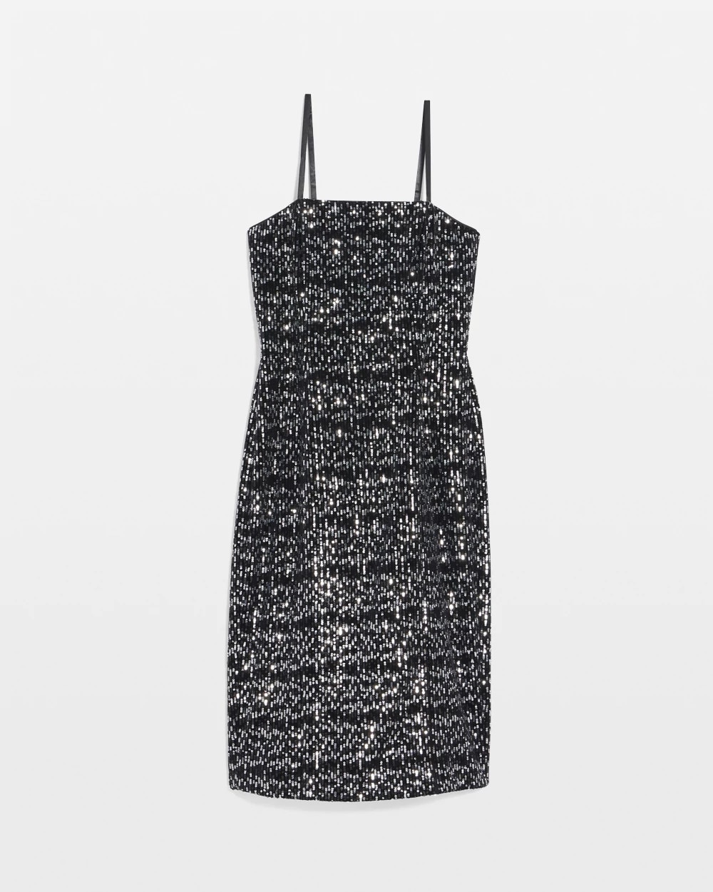 Strapless Sequin Mini Dress