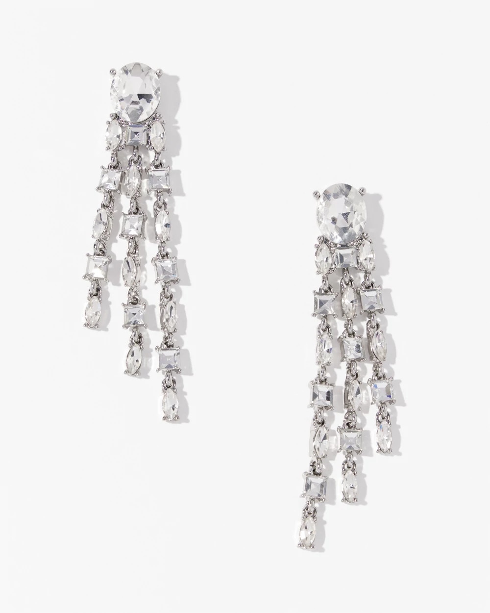 Crystal Fringe Earrings