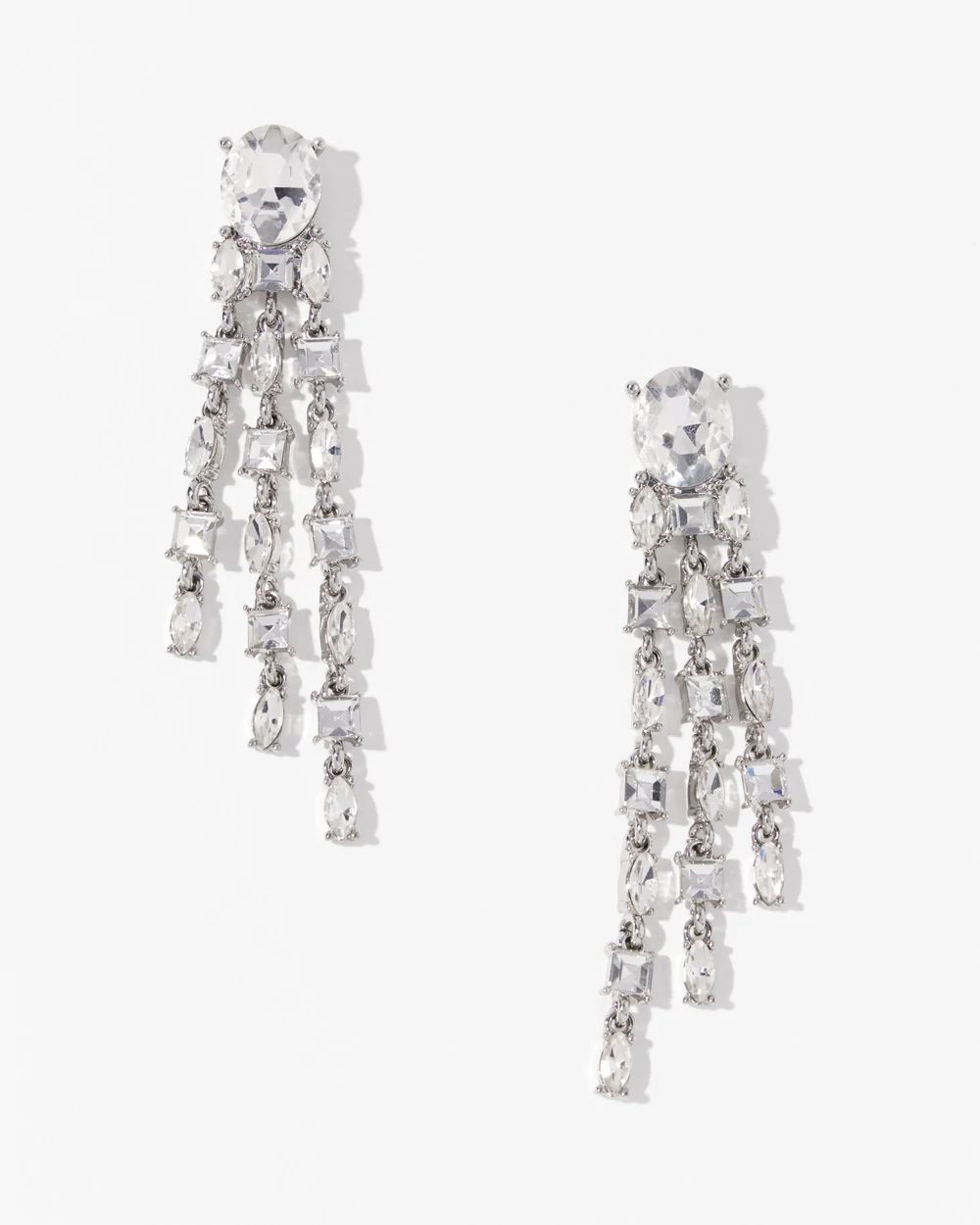 Crystal Fringe Earrings
