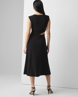 Matte Jersey Midi Dress click to view larger image.