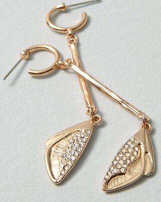Abstract Butterfly Linear Earrings