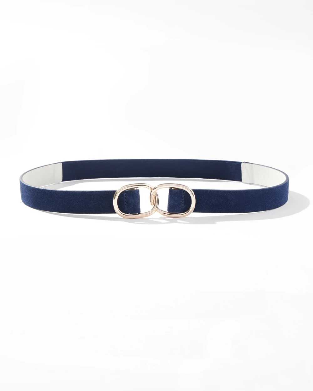 Single Buckle Stretch Belt White House Black Market