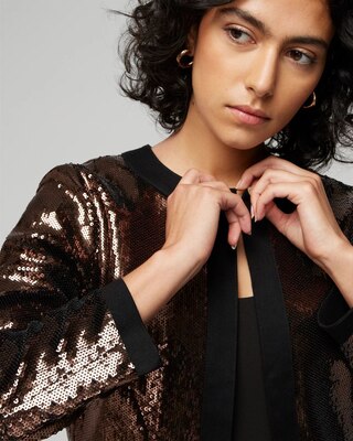 WHBM® Sequin Stylist Jacket