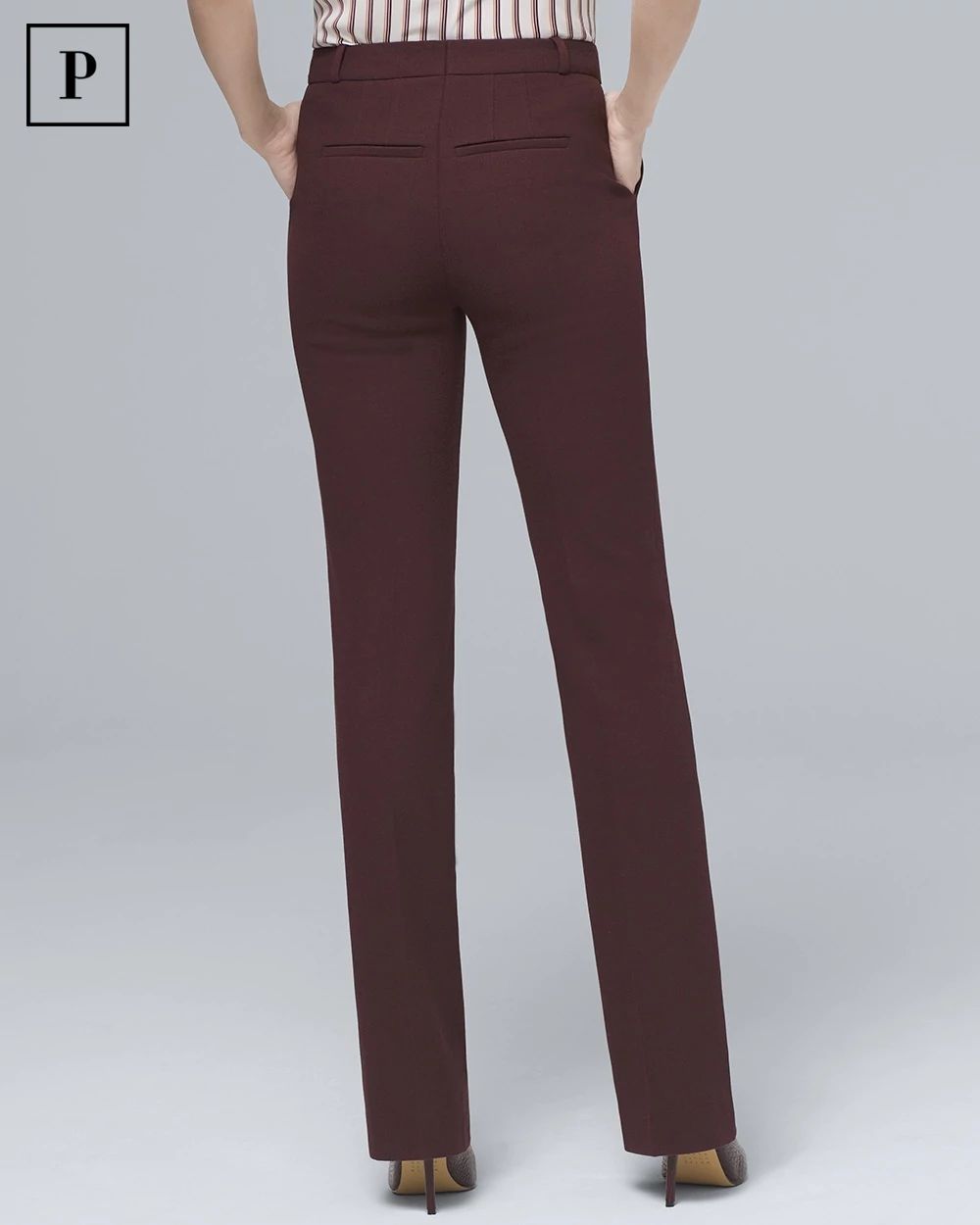 Petite Luxe Suiting Bootcut Pants