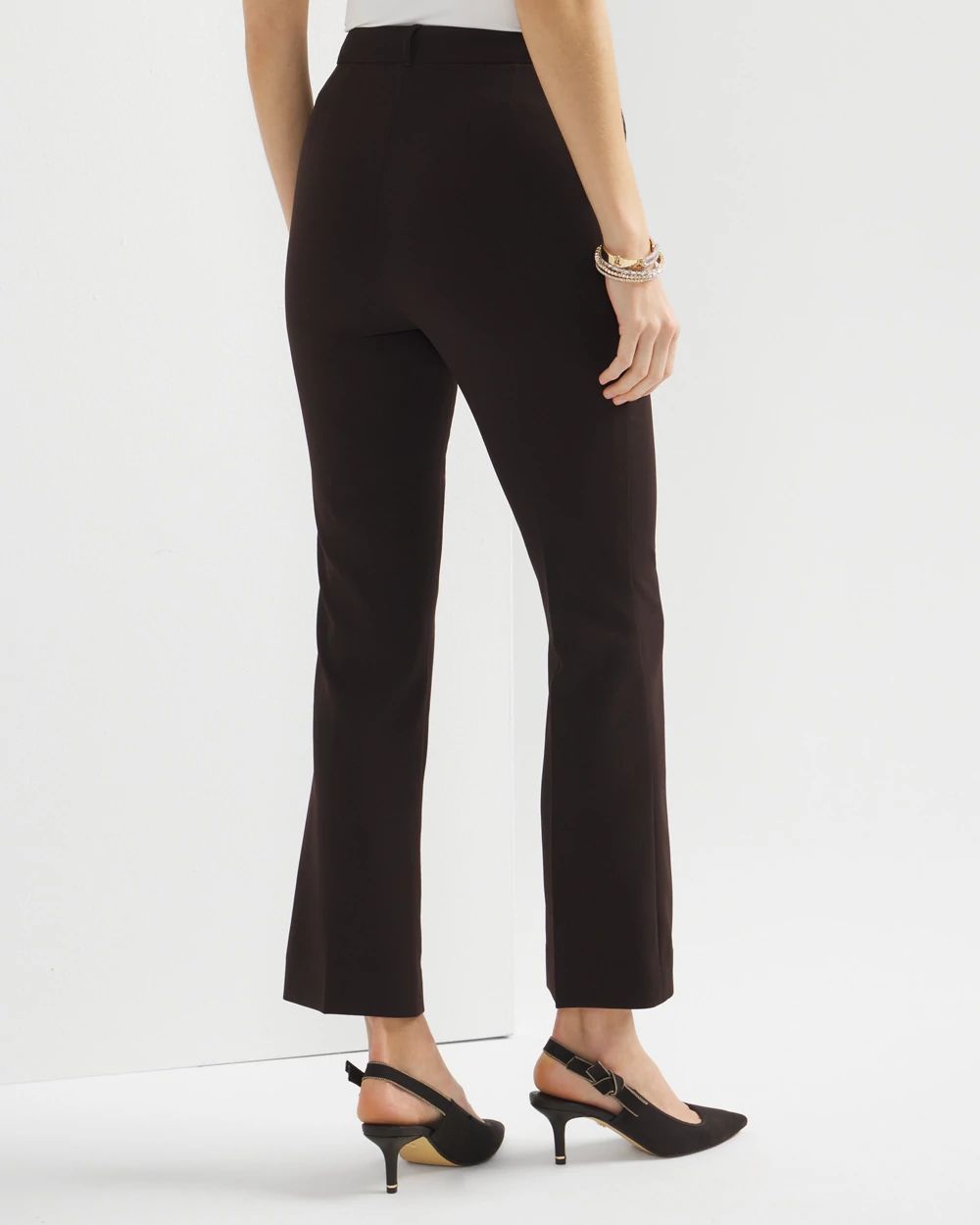 Cropped Slim Flare Pant