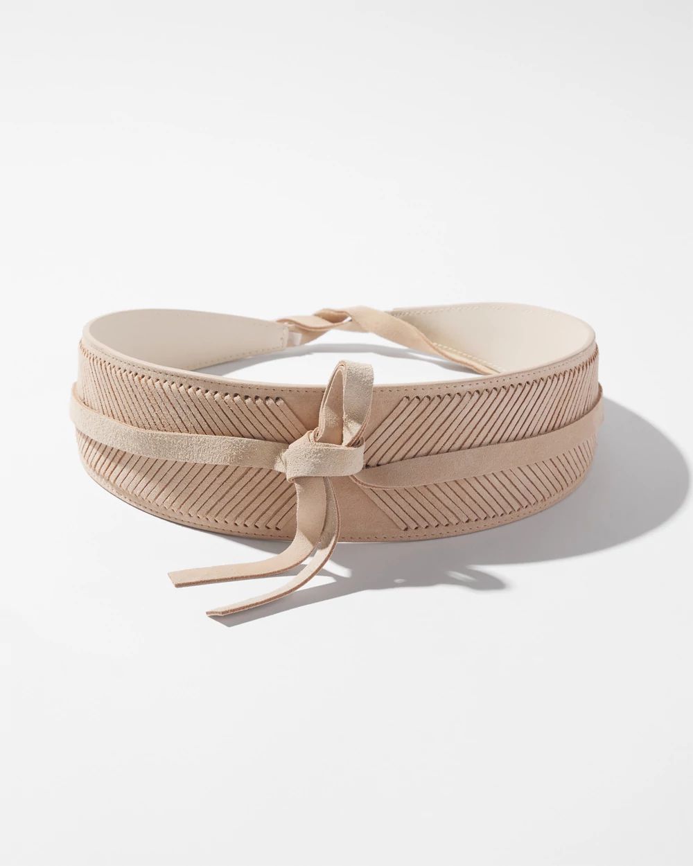 Whip-Stitch Tie Obi Belt
