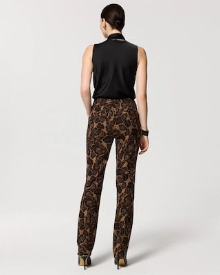 Petite Ocelot High-Rise Zoey Straight Pant click to view larger image.